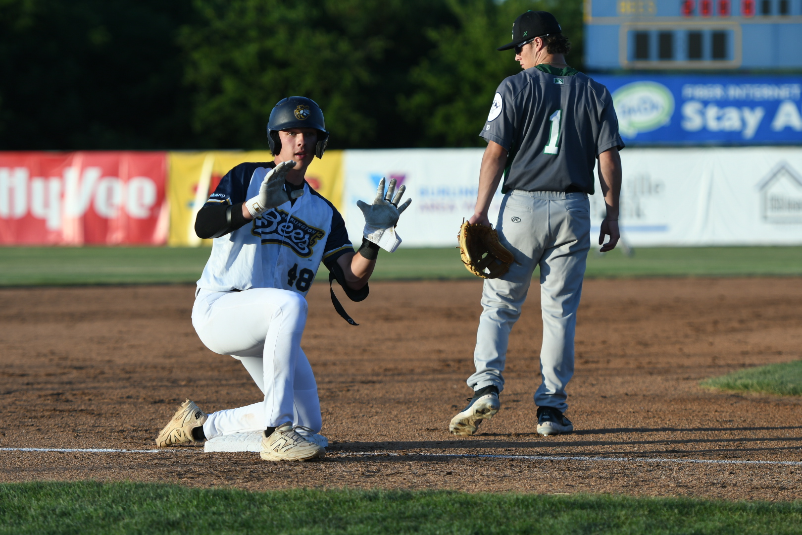 Big 5th Inning Lifts Bees to Second Consecutive Win Over LumberKings